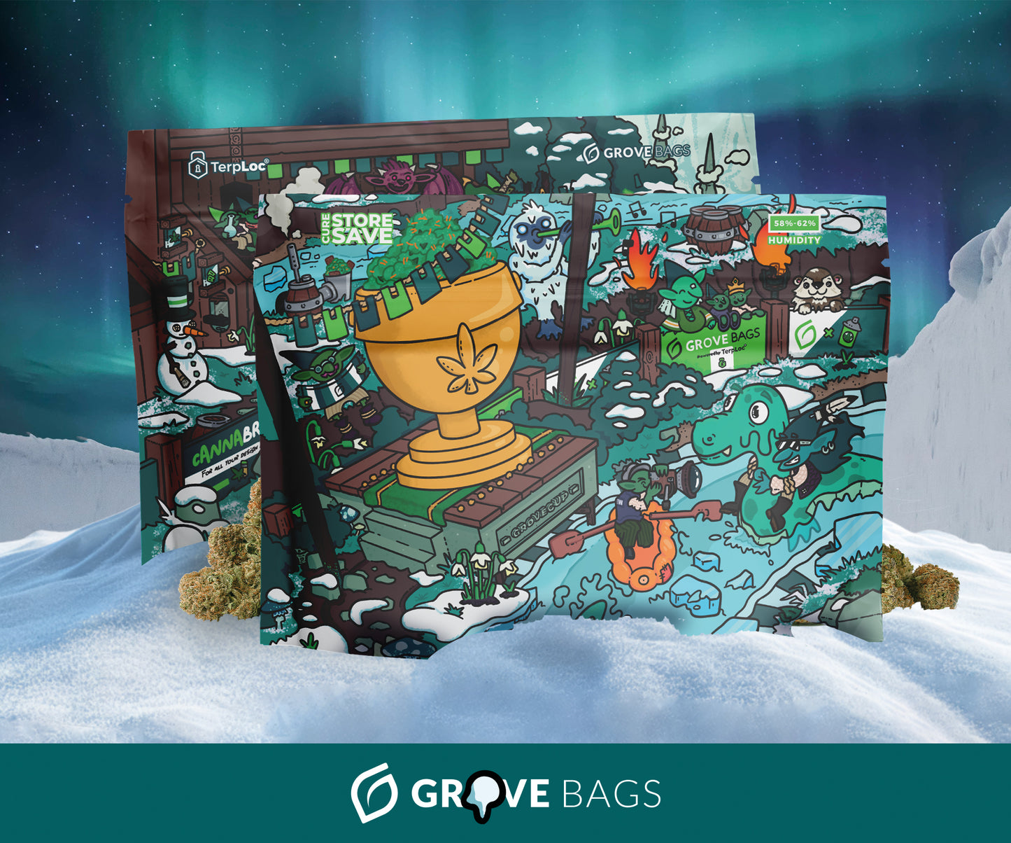 Grove Bags - "Loch Ness Race"
