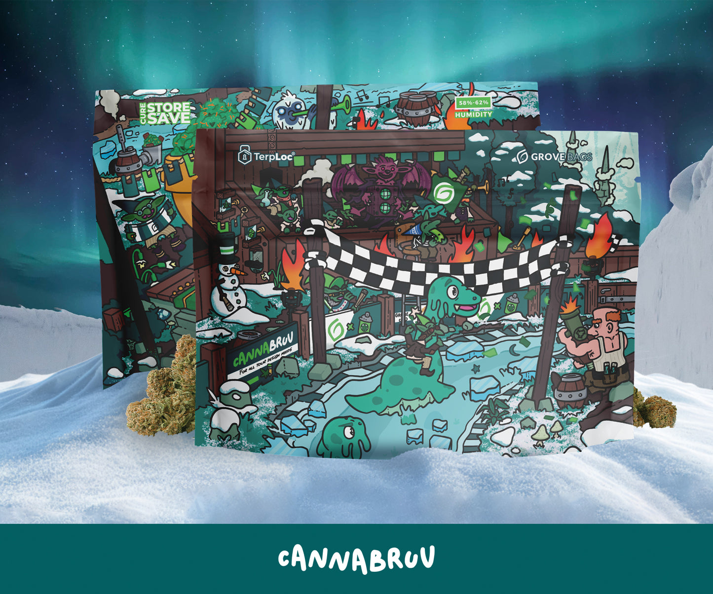 Grove Bags - "Loch Ness Race"